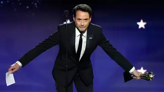 Robert Downey Jr en los Critics Choice Awards./ RR SS