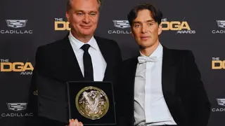 Christopher Nolan, director; y Cillian Murphy, actor. / RR SS.