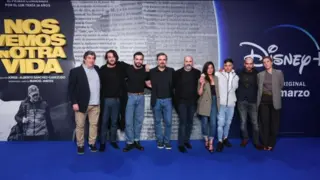 Jorge y Alberto S&aacute;nchez-Cabezudo, Quim &Aacute;vila, Roberto Guti&eacute;rrez, Tamara Casellas y Mourad Ouani y Sof&iacute;a F&aacute;bregas. / Disney Plus