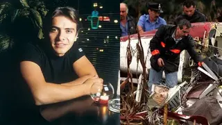 Carlos Menem Junior y el accidente que acab&oacute; con su vida. / Composici&oacute;n