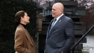 Ayelet Zurer en Daredevil Born Again. / RRSS