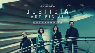 Cartel promocional de la pel&iacute;cula Justicia artificial, en cines el 13 de septiembre. / Mundiario