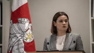 La leg&iacute;tima presidenta bielorrusa, teaser. / Movistar Plus+