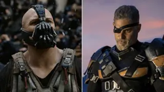 Bane y Deathstroke. / RRSS