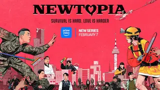 P&oacute;ster de Newtopia. / RR SS
