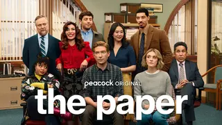 P&oacute;ster de The paper. / RR SS