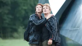 Jennifer Lawrence y Josh Hutcherson, Los Juegos del Hambre. / RRSS