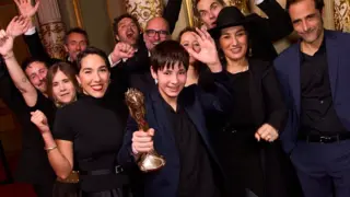 El equipo de Sirat, de Oliver Laxe, ausente por sus compromisos en Los Ángeles. / @avisual.eu