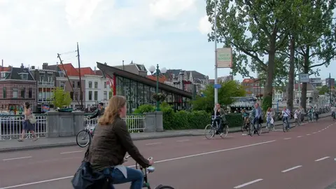 Paseo en bicicleta por Holanda.