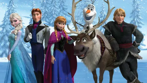 Elenco animado de la pel&iacute;cula Frozen. / Disney.