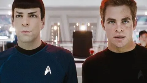 Zachary Quinto
 y Chris Pine, protagonistas de dos de las pel&iacute;culas de Star Trek. / RR SS