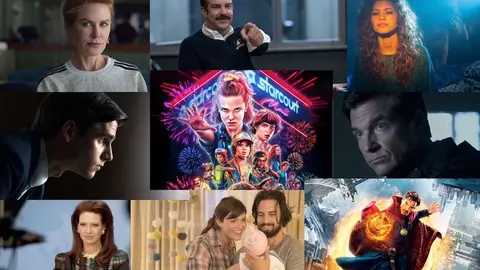 Collage de cine y series.