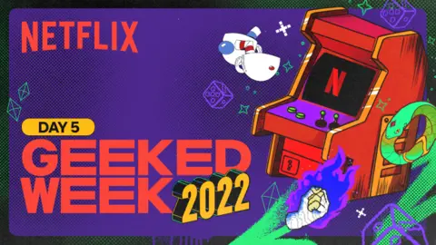 P&oacute;ster oficial de la Geeked Week: videojuegos. / Netflix