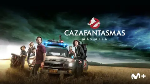 P&oacute;ster oficial de Cazafantasmas: m&aacute;s all&aacute;. / Movistar Plus