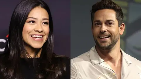 Gina Rodr&iacute;guez y Zachary Levi, actores. / RRSS.