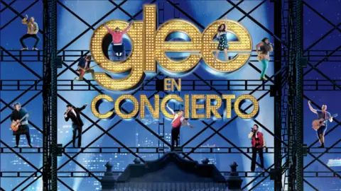 Glee the 3D Concert banner promocional. / Disney Plus