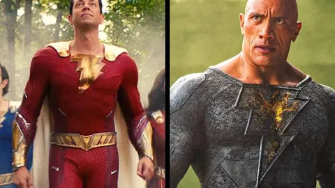 &iexcl;Shazam! La furia de los dioses y Black Adam. / DC.