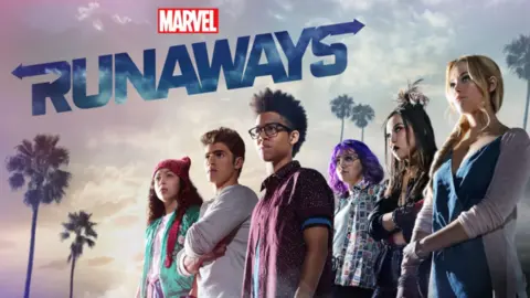 P&oacute;ster de Runaways. / Disney Plus