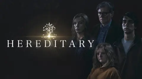 Familia Graham en promocional de Hereditary. / A24