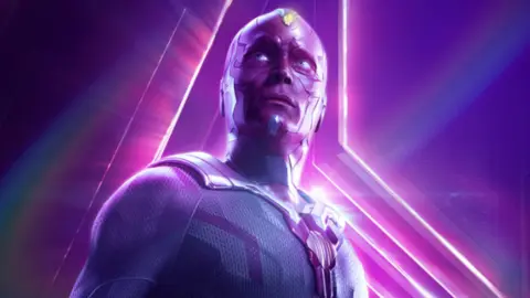 Paul Bettany como Vision. / Marvel
