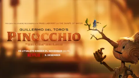 Pinocho de Guillermo del Toro / Netflix
