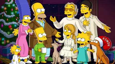 Los Simpson, serie.  Hola