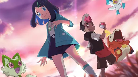Liko y Roy, nuevos protagonistas del anime de Pok&eacute;mon. / The Pok&eacute;mon Company