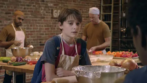 Noah Schnapp protagoniza Abe. / Netflix