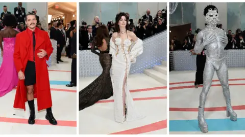 Anne Hathaway, Lil Nas X, y Pedro Pascal en el Met. / Cine & Series