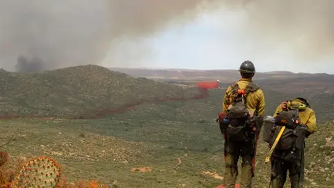 El incendio de Yarnell Hill en la pel&iacute;cula Solo los Valientes