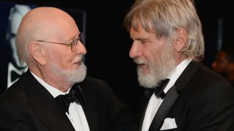 John Williams y Harrison Ford. RR SS