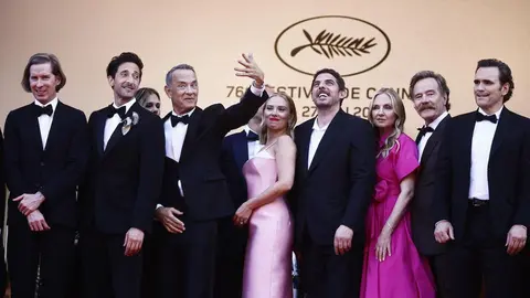 Gran parte del elenco form&oacute; parte del estreno en Cannes / RRSS
