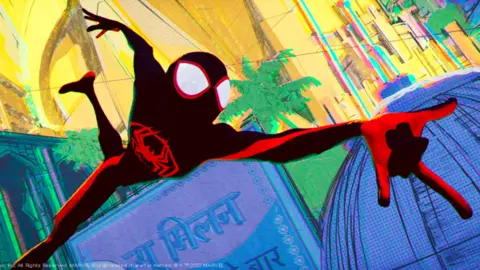 Spider-Man Across the spider verse es una obra de arte de la animaci&oacute;n. / Sony Pictures Animated