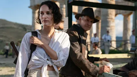 Im&aacute;genes de la pel&iacute;cula Indiana Jones y el Dial del Destino. / @Twitter