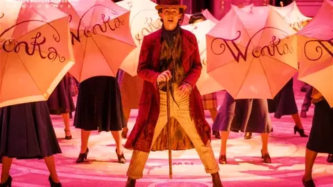 Timoth&eacute;e Chalamet en el tr&aacute;iler de Wonka. / Warner Bros. Pictures Espa&ntilde;a