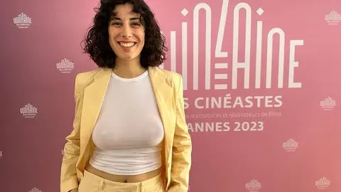 Elena Marti en Cannes./ RRSS