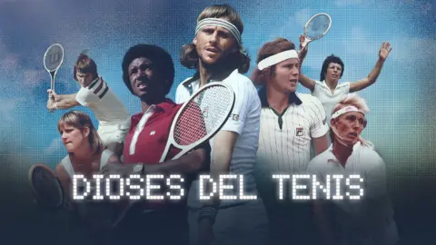 Banner oficial de Dioses del tenis. / Movistar Plus