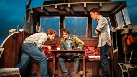 The Shark is Broken actualmente en Broadway. / BBC