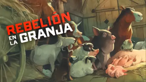 El escritor ingl&eacute;s George Orwell publica su novela sat&iacute;rica Rebeli&oacute;n en la granja. / RRSS