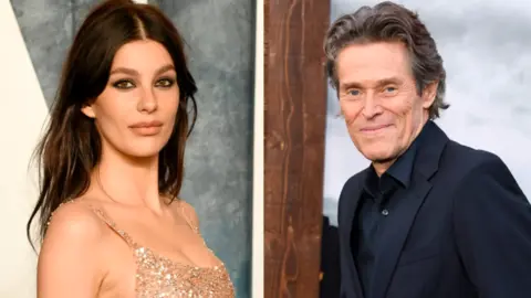 Camila Morrone y Willem Dafoe. / MUNDIARIO