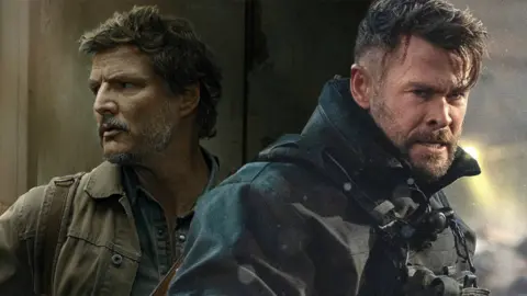 Chris Hemswoth y Predo Pascal. / RRSS