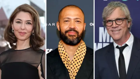 Sofia Coppola, Cord Jefferson, and Todd Haynes. / RRSS