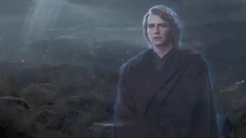 Hayden Christensen en Ahsoka./ YouTube