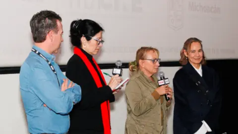 Alejandro Ram&iacute;rez, Rosalie Vard&aacute;, Daniela Michel. / FICM