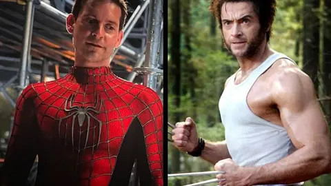 Spider-Man de Tobey Maguire y al Wolverine de Hugh Jackman. / RR SS.