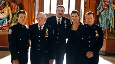 El reparto de Familia de polic&iacute;as. / RR SS
