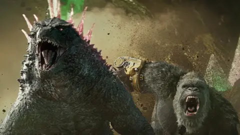 Godzilla y Kong: the new empire . / RRSS