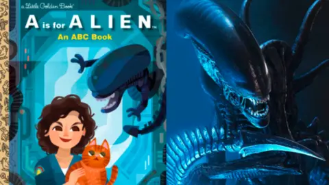 El universo de Alien se extiende a los libros infantiles. / Gibran Soto