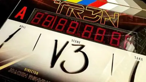 La claqueta oficial de Tron 3. / @joachimronning