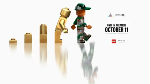 Pharrell Williams se prepara para presentar su biopic de la mano del la famosa marca de jueguetes. / RRSS